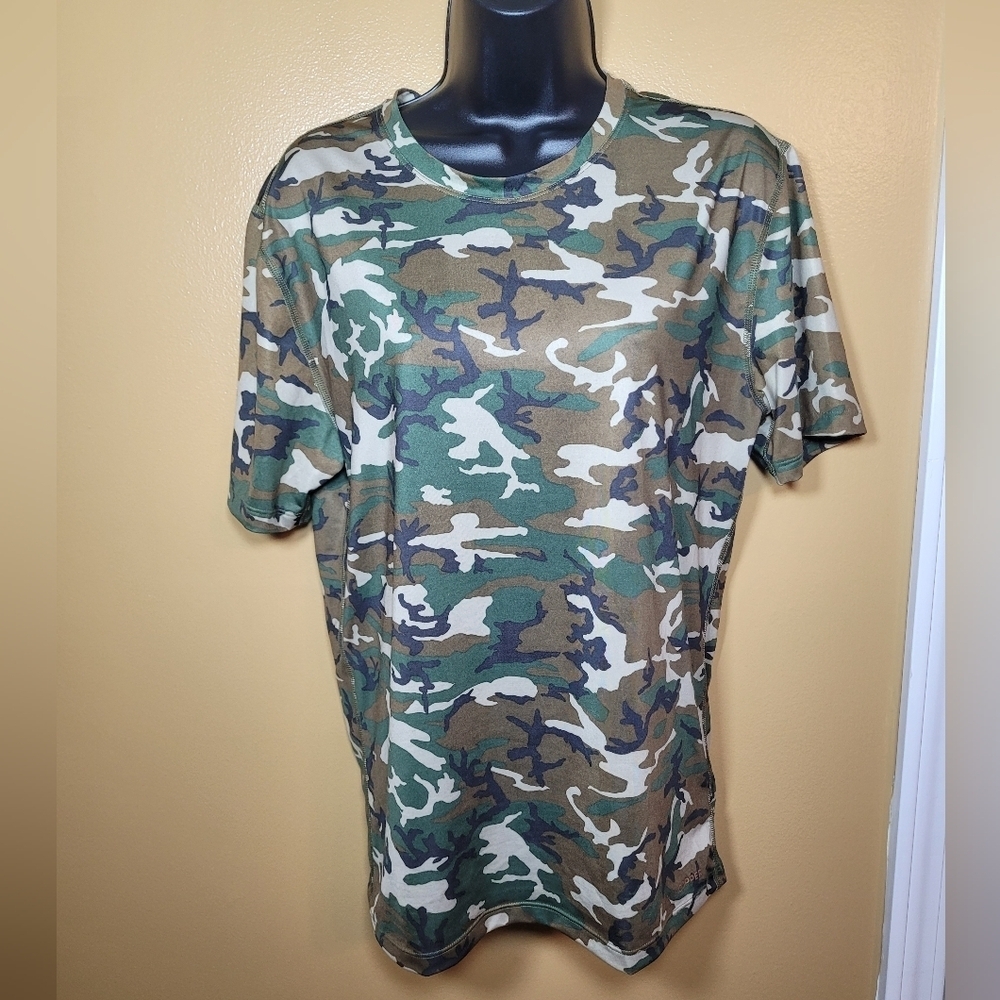 Tommie Copper Copper Znergy Copper & Zinc Infused Camo Shirt sz XL